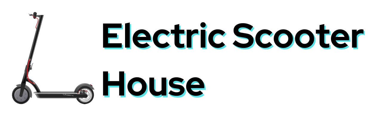 Electric scooter house logo